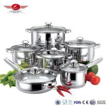 High Quality 304 Steel Advanced Cookware Set